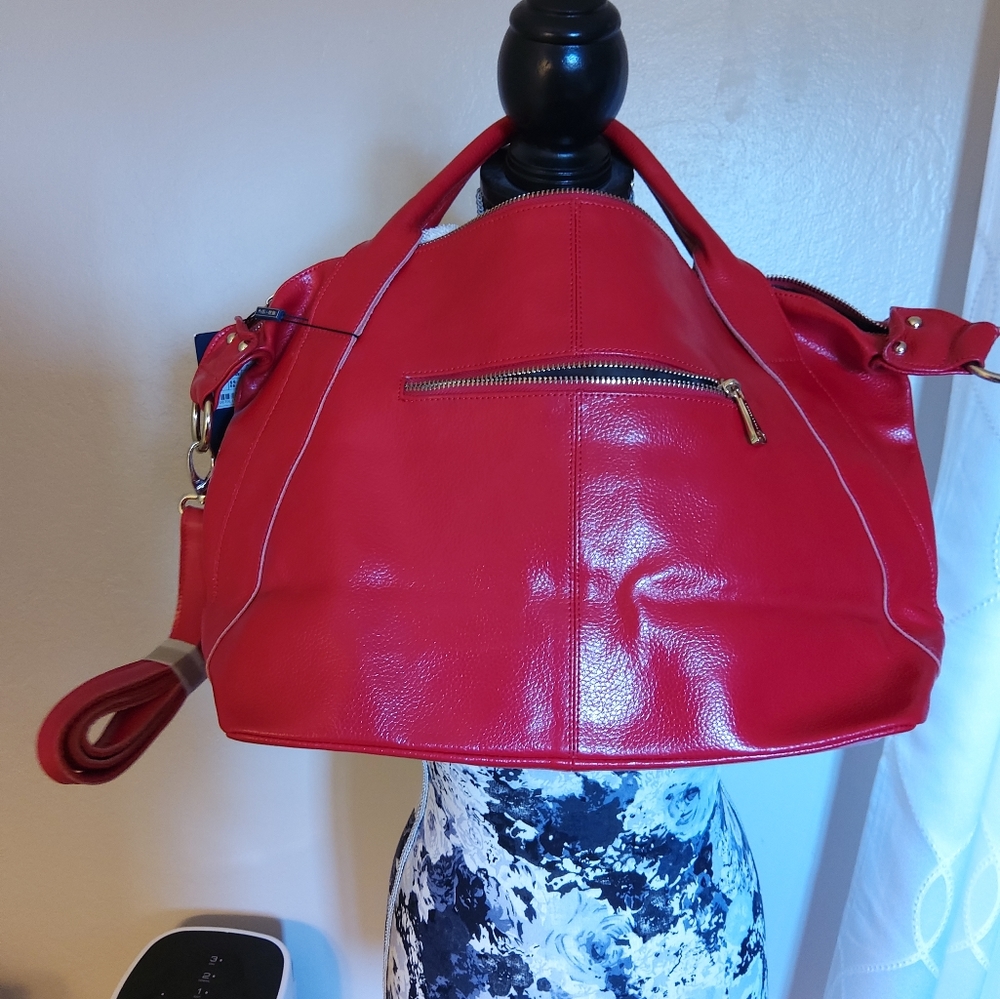 Crosbody purse diaper travel bag